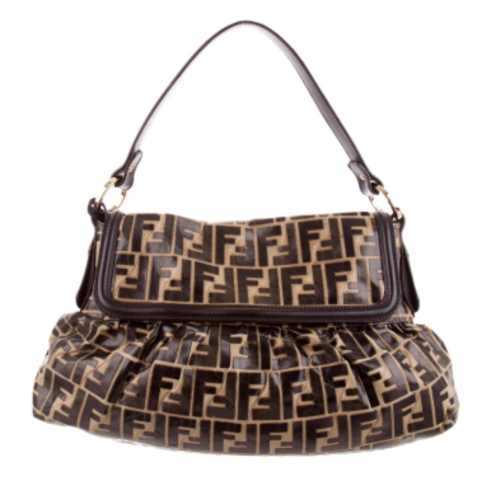 Fendi Leather Zucca Bag